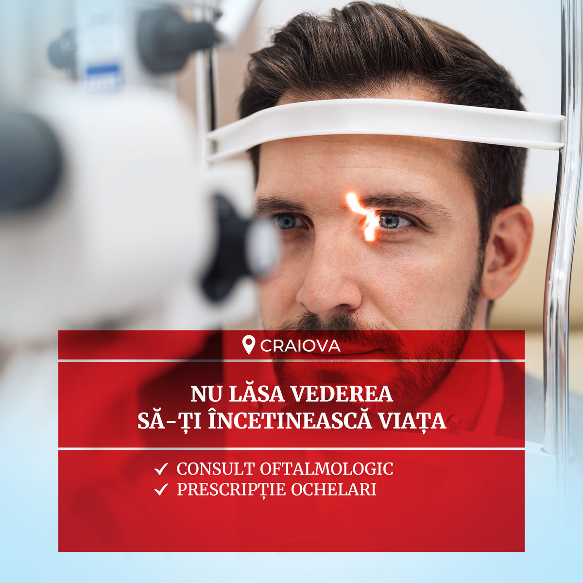 Nu lasa vederea sa-ti incetineasca viata