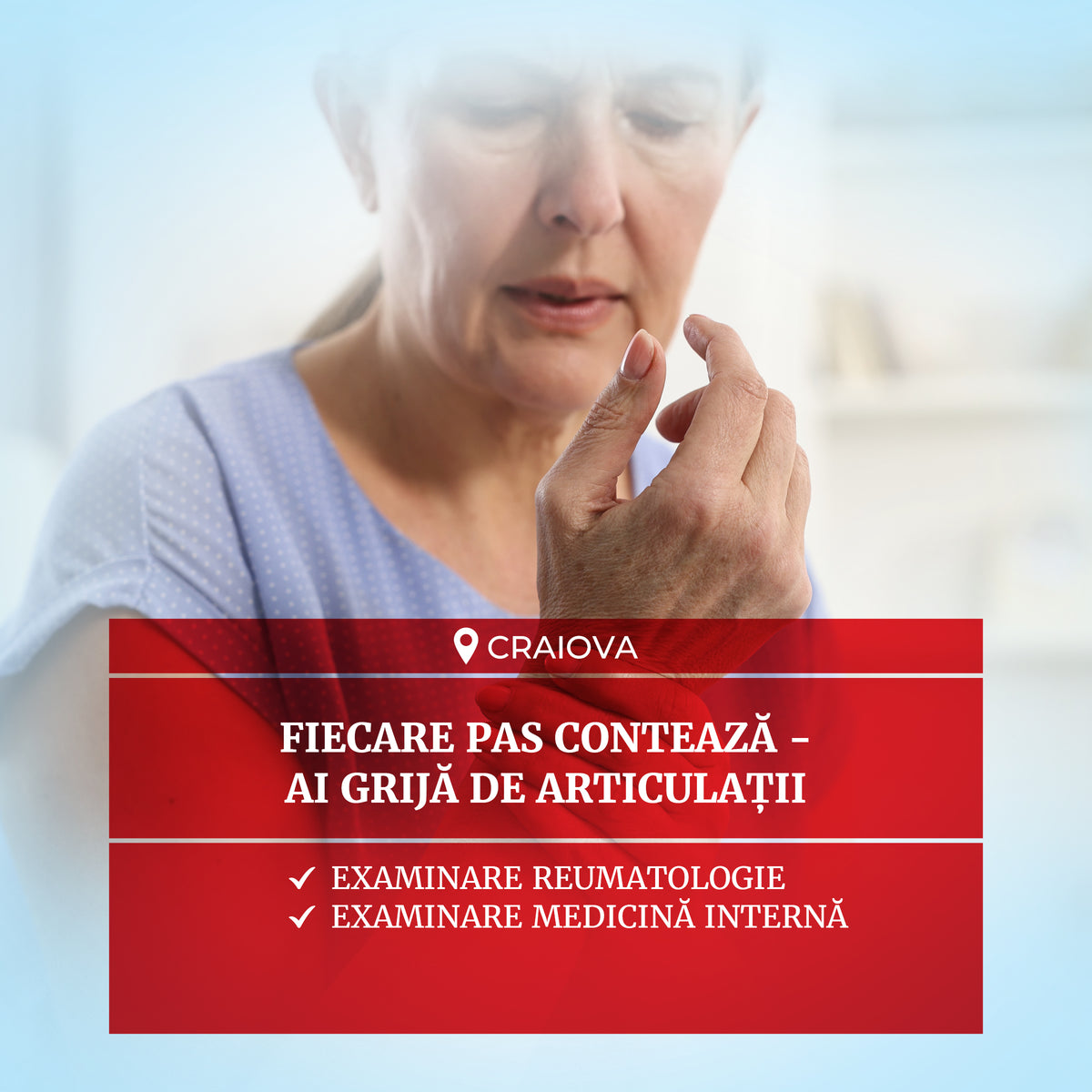 Fiecare pas conteaza - Ai grija de articulatii