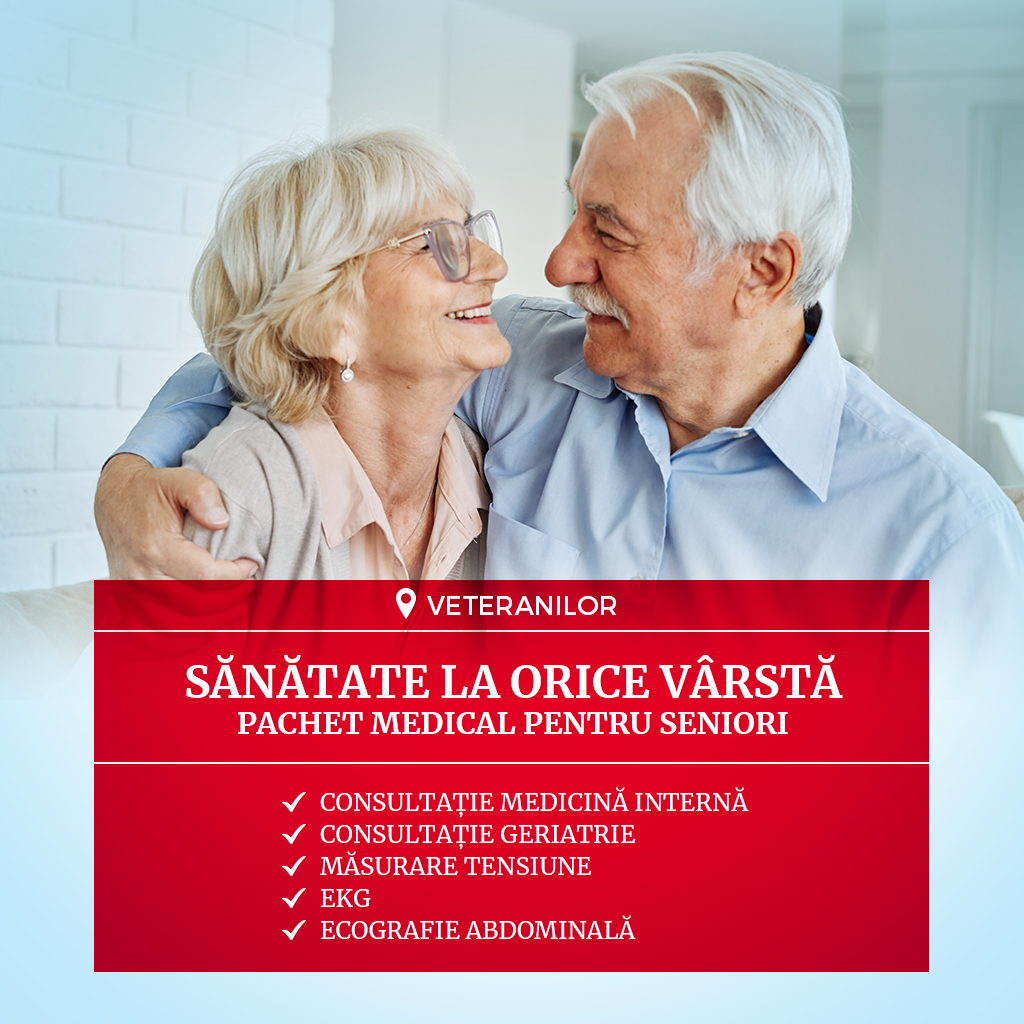 Sanatate la orice varsta – Pachet medical pentru seniori
